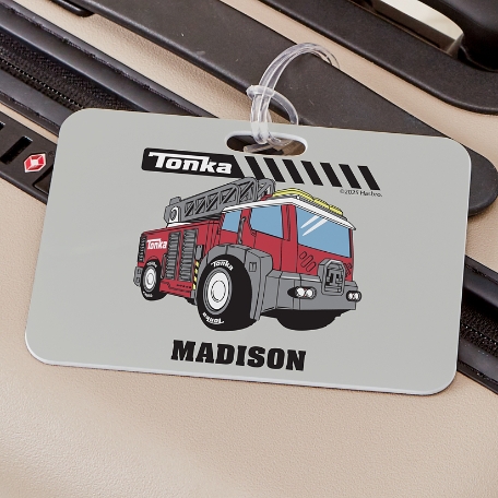 Tonka Truck Luggage Tag
