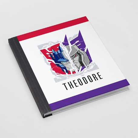 TRANSFORMERS Cyber Clash Notebook