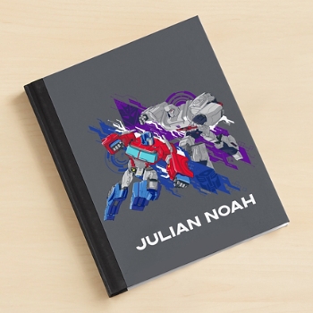 TRANSFORMERS Optimus Prime vs Megatron Notebook