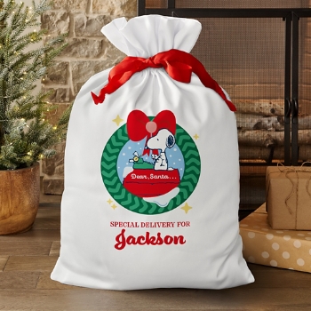 PEANUTS® Snoopy™ Dear Santa Oversized Gift Bag