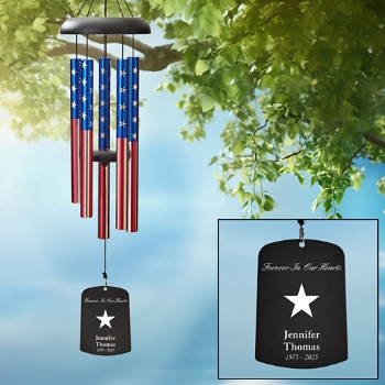 U.S. Army® Forever In Our Hearts Memorial Wind Chime