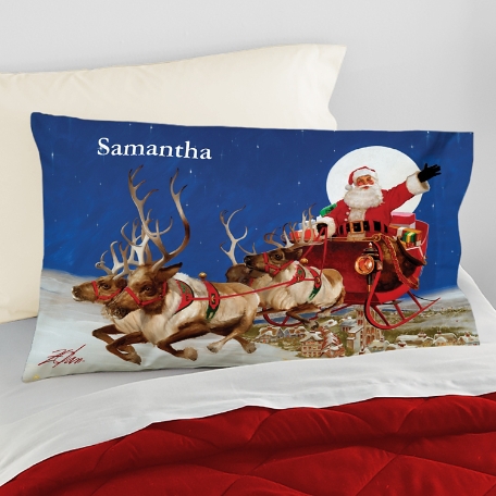 Merry Christmas To All Pillowcase