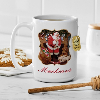 Santa Scenic Frame Mug