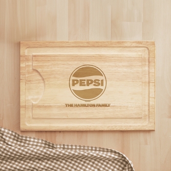 Pepsi® Logo Maple Wood Cutting Board