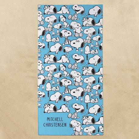 PEANUTS® Giggles and Laughs Beach Towel