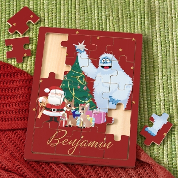 Rudolph® & Friends Christmas Wooden Puzzle