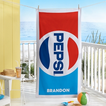 Pepsi® Retro Logo Beach Towel