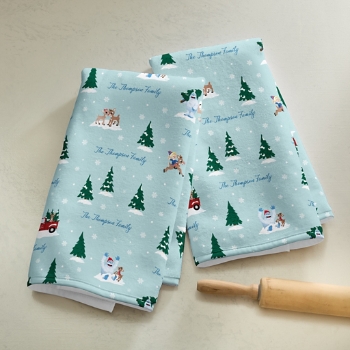 Rudolph® Wintertime Kitchen Towel