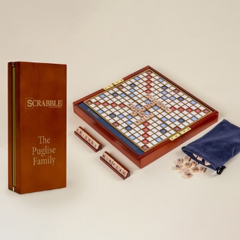 Scrabble Deluxe Wooden Travel Set