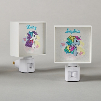 My Little Pony Retro Clouds and Butterflies Night Light