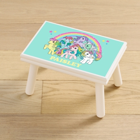 My Little Pony Retro Rainbow Ponies Step Stool