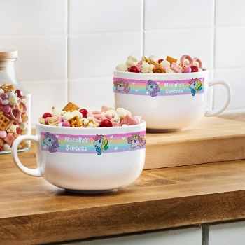 My Little Pony Retro Rainbow Striped Snack Bowl
