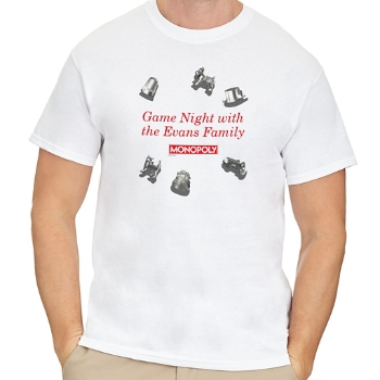 Monopoly Tokens Unisex T-shirt