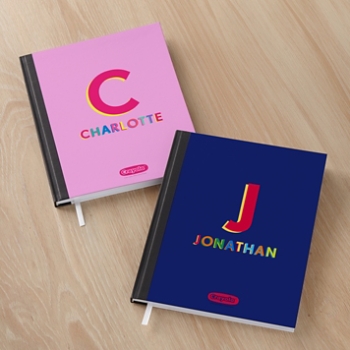 Crayola™ Colorful Initial and Name Notebook