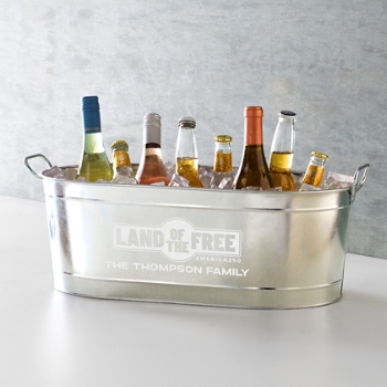 America250™ Land of the Free Beverage Tub