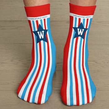 America250™ Star Initial Socks