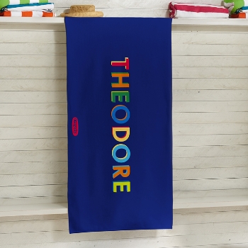 Crayola™ Colorful Name Beach Towel