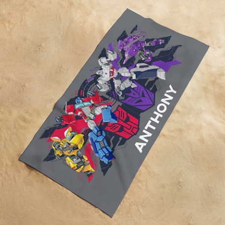 TRANSFORMERS Battle Ready Beach Towel