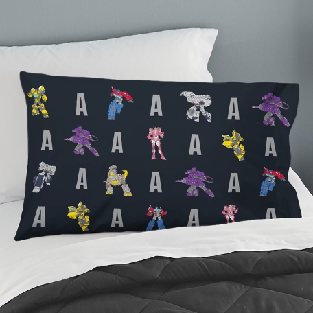 TRANSFORMERS Bots and Initials Pillowcase