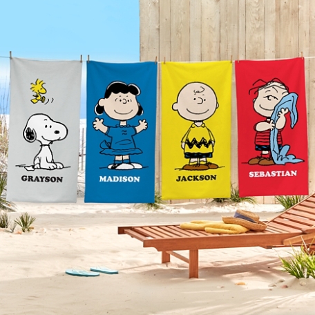 PEANUTS® Character Beach Towel