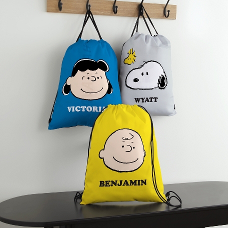 PEANUTS® Character Drawstring Bag