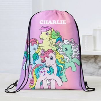 My Little Pony Retro Group Drawstring Bag