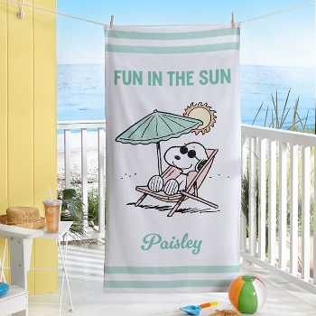 PEANUTS® Fun In The Sun Beach Towel