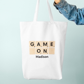 Scrabble® Game On Tote Bag