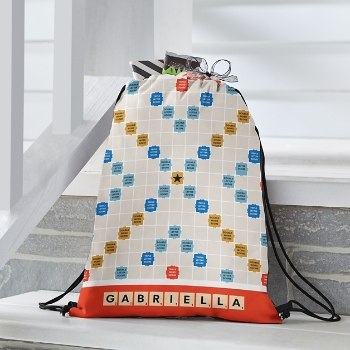 Scrabble® Gameboard Drawstring Bag