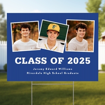 Milestone Memories Graduation Yard Sign
