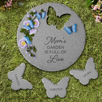 Full of Love Butterfly Garden Stone