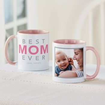 The Best Mom Ever Photo Mug