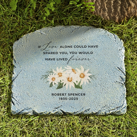 Radiant Tribute Memorial Garden Stone