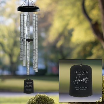 Serenity Remembrance Memorial Sonnet 44 Inch Wind Chime