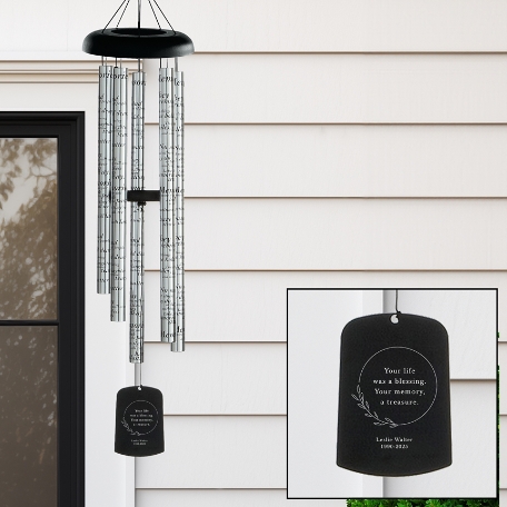 Treasured Memories Memorial Sonnet 44 Inch Wind Chime