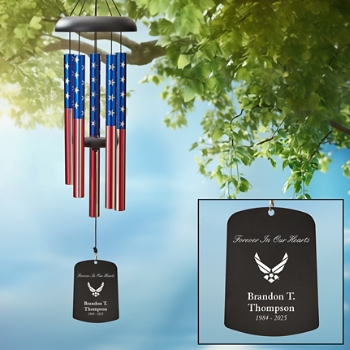 U.S. Air Force™ Forever In Our Hearts Memorial Wind Chime