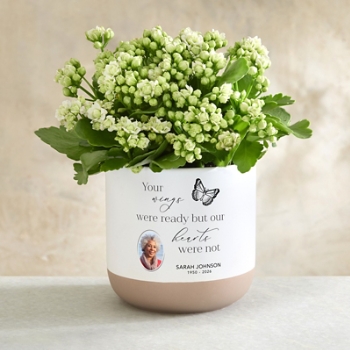 Wings Were Ready Photo Planter