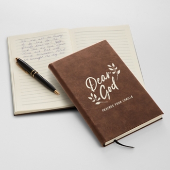 Faithful Journey Leather Prayer Journal