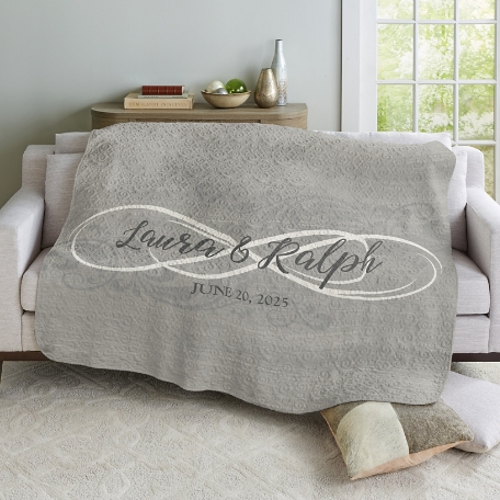 Endless Love Quilted Throw