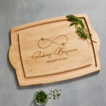Endless Love Maple Cutting Board