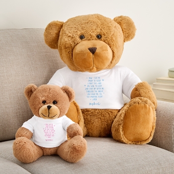 Plush Teddy Bear Gram Goodnight Prayer T-Shirt
