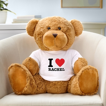 Plush Teddy Bear Gram I Heart T-Shirt