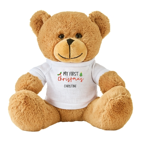 Plush Teddy Bear Gram -My First Collection T-Shirt-Little-Christmas