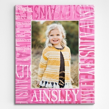 Signature Style Border Photo Canvas