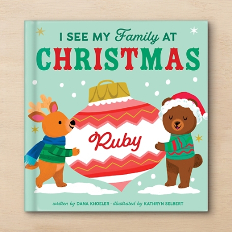 i See Me!® My Family At Christmas Personalized Book