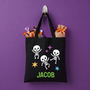 Spooky Skeletons Treat Bag