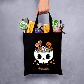 Skull Candy Bowl Treat Bag