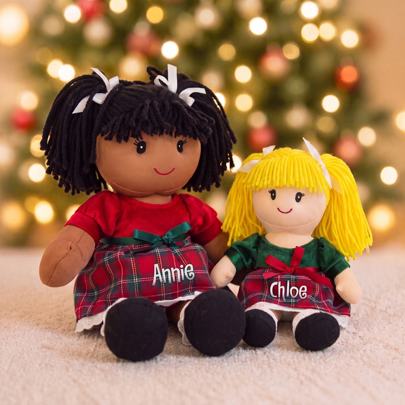 Holiday Snuggle  Rag Doll