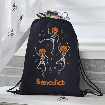 Skeleton Dance Treat Bag