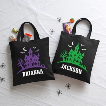Spooky House Treat Bag